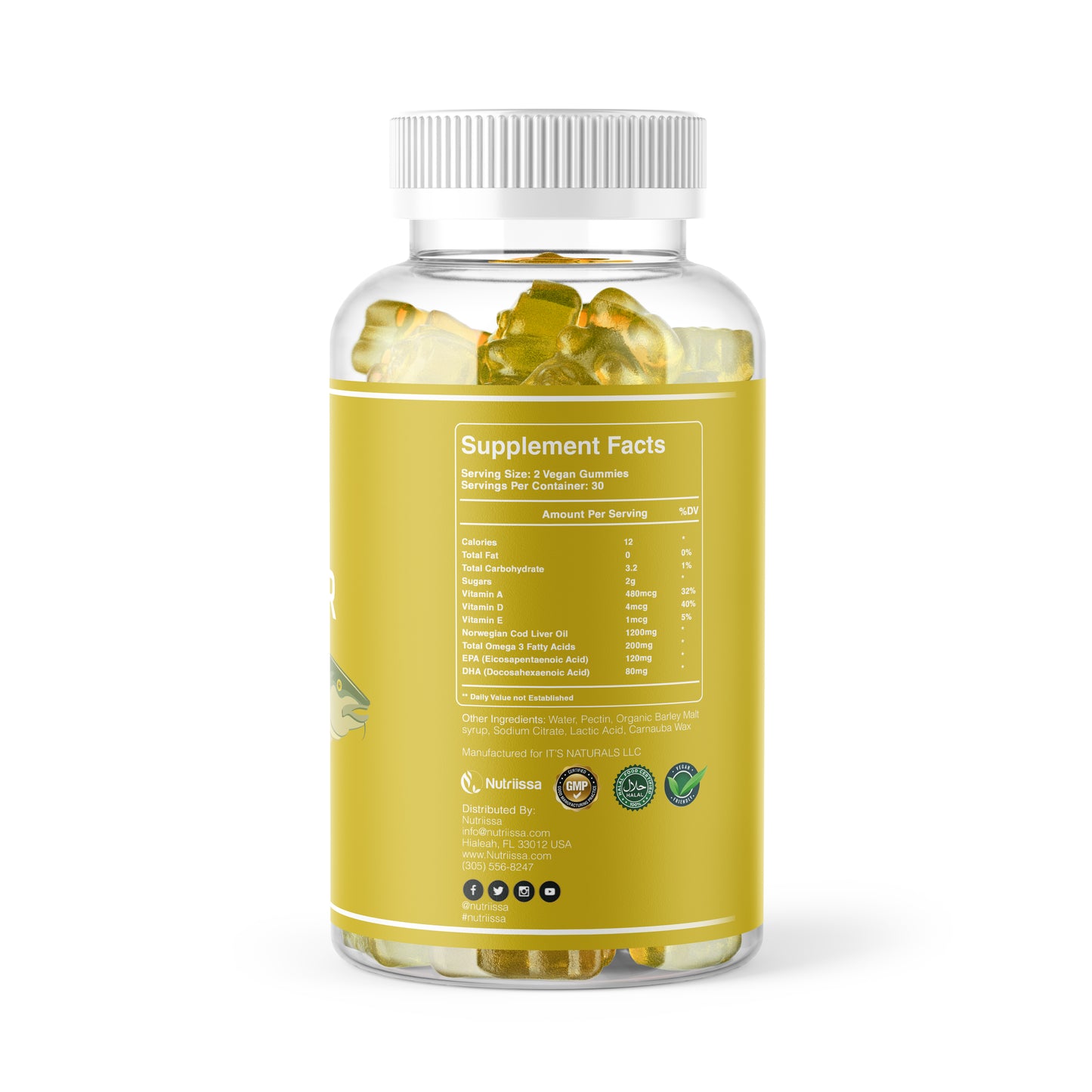 Organic Cod Liver Oil Gummies