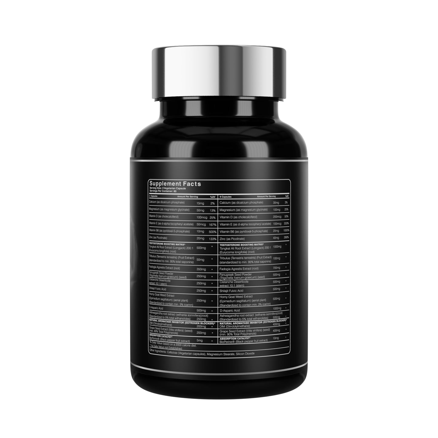 Premium PCT (Post-Cycle Therapy Supplement) – Testosterone Booster & Estrogen Blocker | Natural Aromatase Inhibitor