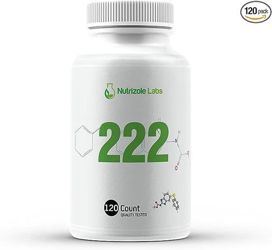 Nutrizole Labs | 222 | Purity >99%, 120 ct
