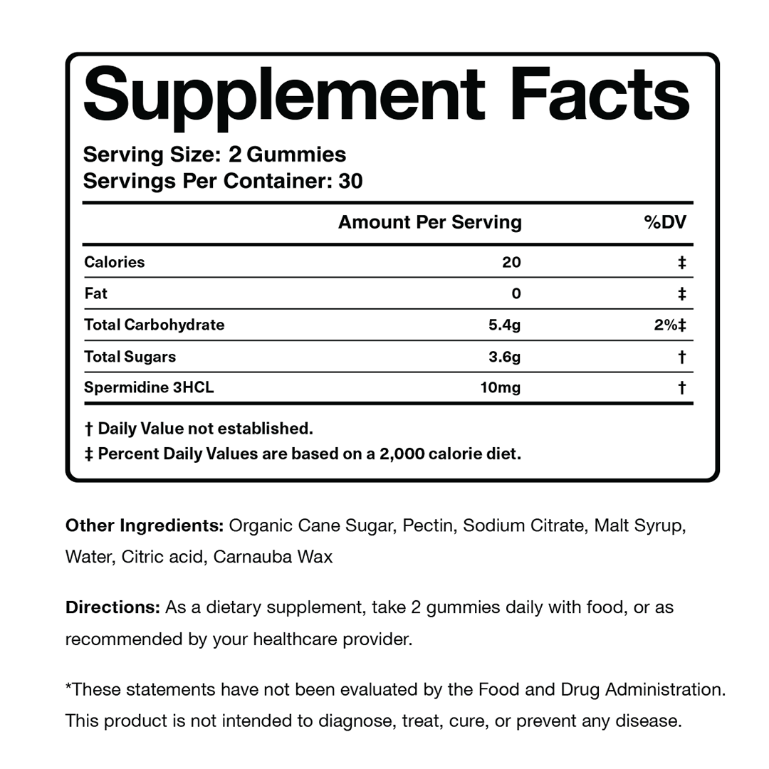 Organic Spermidine