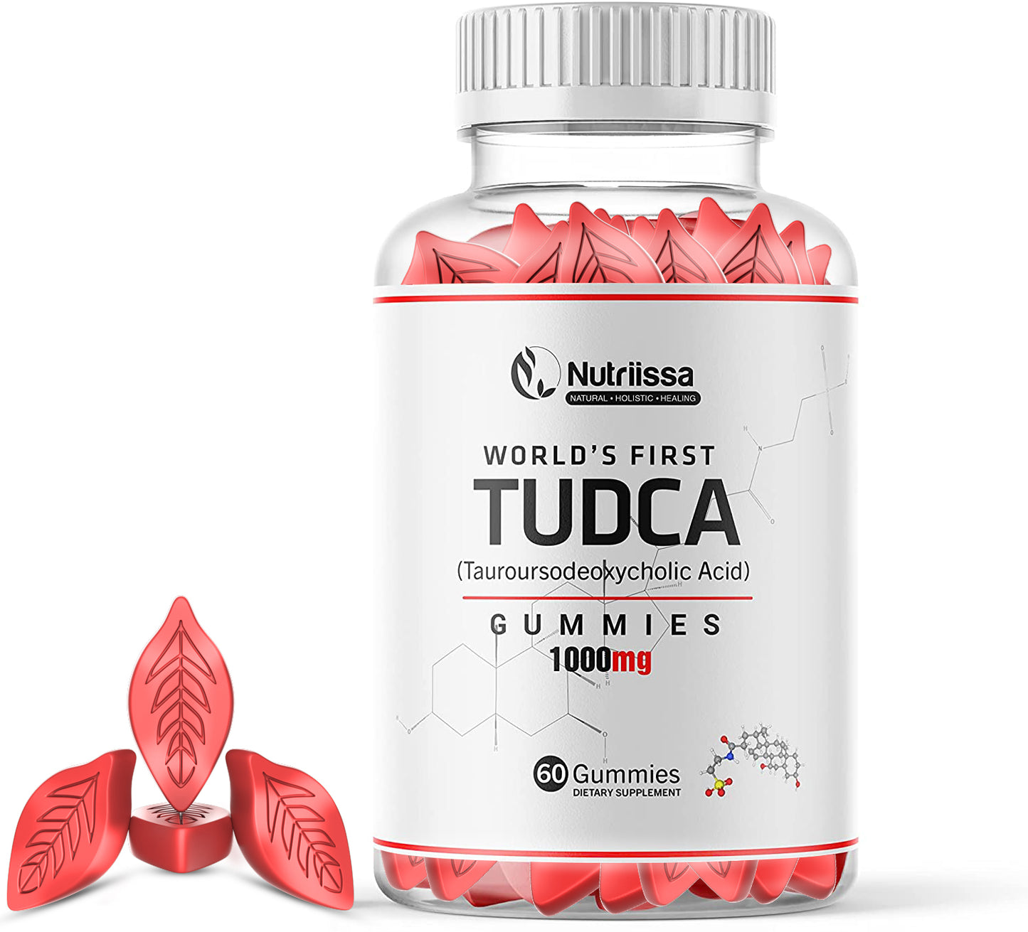 TUDCA Gummies 1000mg – Premium Tauroursodeoxycholic Acid for Liver Support